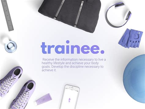 Trainee Personal Training App Logo Branding Deck By Graphics