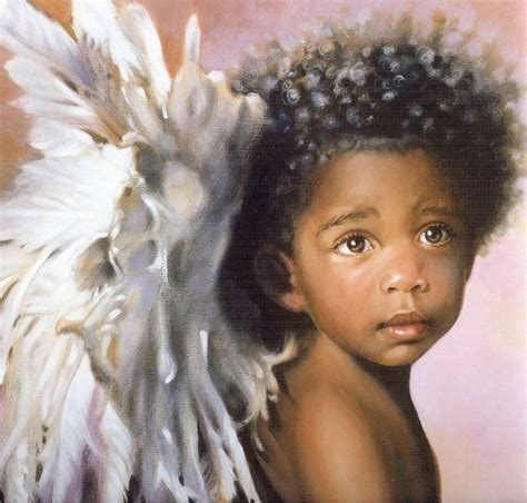 Miracle Angel Art African American Art Black Angels