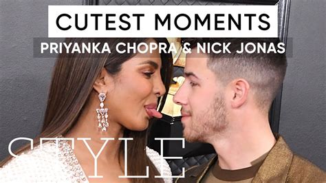 priyanka chopra and nick jonas s cutest moments the sunday times style youtube
