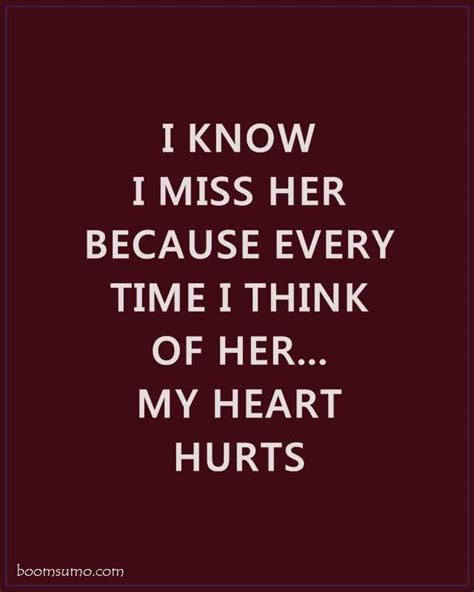 Sad love quotes for her. Sad Love Quotes for Her I Know I Miss Her - BoomSumo Quotes