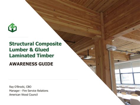 Ppt Structural Composite Lumber And Glued Laminated Timber Powerpoint