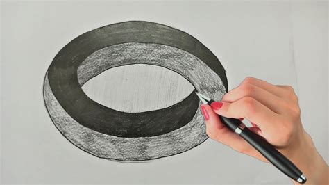 How To Draw A 3d Circle Easy Vrogue