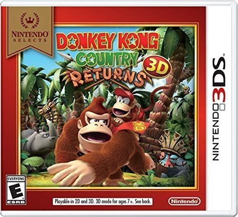 Nintendo Selects Donkey Kong Country Returns 3d Nintendo