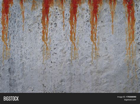 Bloody Concrete Wall Red Blood Image And Photo Bigstock