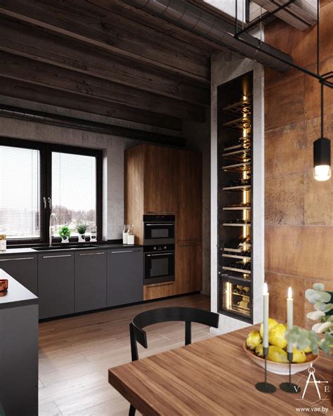 Usually, people adore this room not only because of how it functions. Warm Industrial Style House (With Layout)