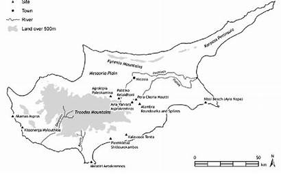 Cyprus Map Discussed Sollars Luke Drawn