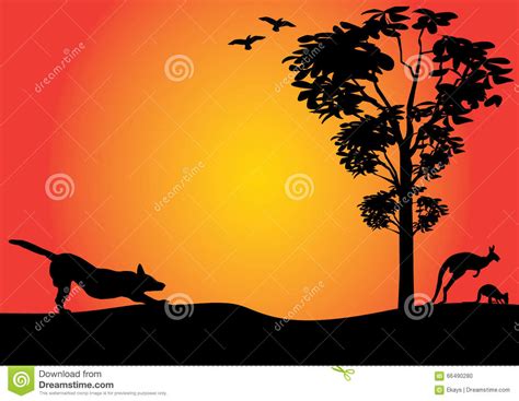 Dingo Dog Symbol Animal Beast Shape Icon Vector Illustration