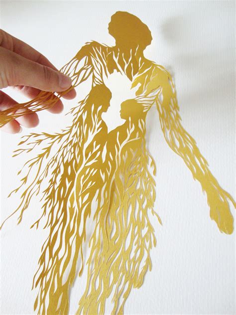 Intricate Cut Paper Portraits Tell Curious Stories Scene360
