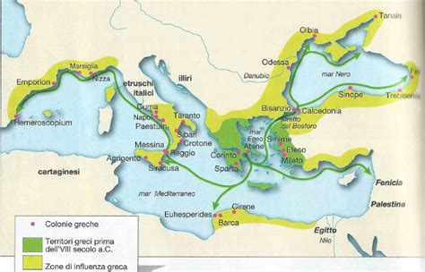 La Seconda Colonizzazione Greca Motivi E Conseguenze