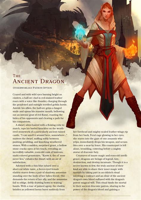 Dnd 5e Homebrew Ancient Dragon Dungeons And Dragons Classes