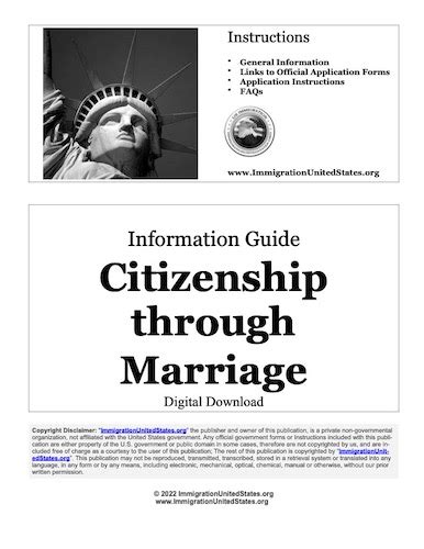 Citizenship Through Marriage Us Immigration Information
