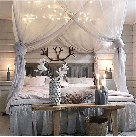 Diy Romantic Canopy Bed Designs My Recreation Of A Homemade Canopy With Lights Romantic