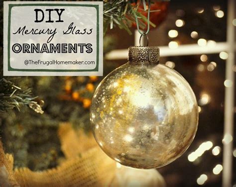 The design sessions were created to help you make your home beautiful. DIY Mercury Glass Ornaments