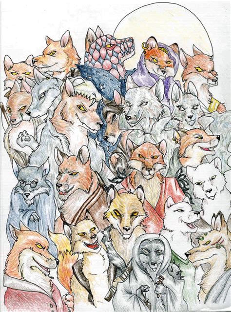 Foxes Of Redwall By Professor R On Deviantart