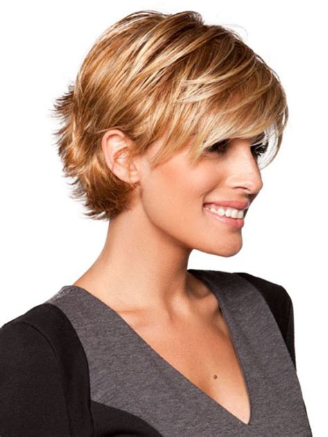 In case you are starting to observe deep wrinkles around the sides of your mouth area or are seeing a minor… the right hair color can really draw attention to your eye color or strong cheekbones and also makes a hairstyle pop. 40 Classic Short Hairstyles For Round Faces - The WoW Style