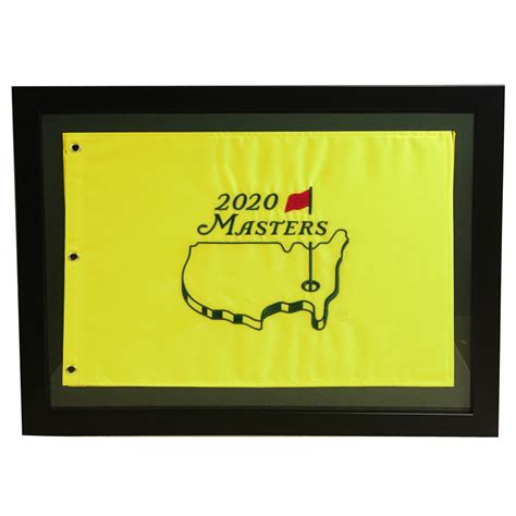 2020 Framed Masters Pin Flag