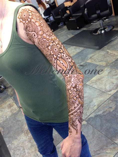 Henna Design Tattoo Sleeve