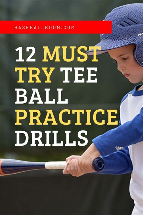 12 must try youth tee ball baseball practice drills youth baseball drills baseball drills drill