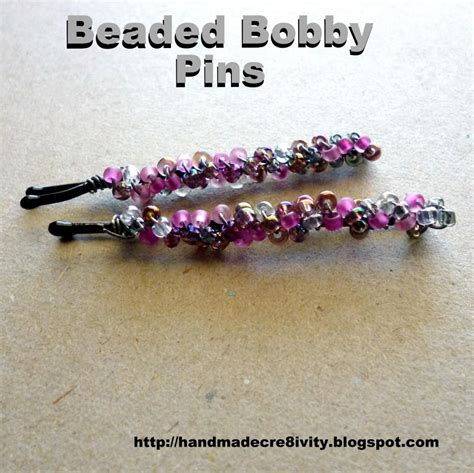With A Side Of Jess Beaded Bobby Pins Project Pinspiration 8