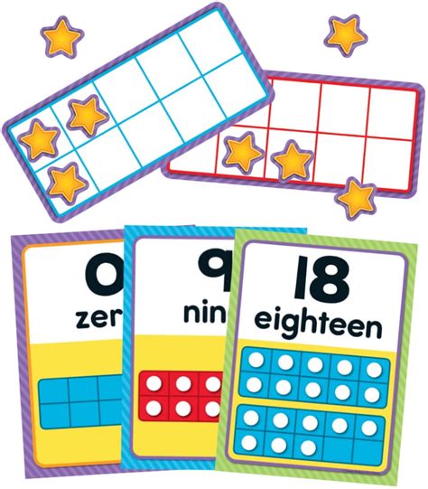 Carson Dellosa Education Numbers 0 20 Bulletin Board Set 43