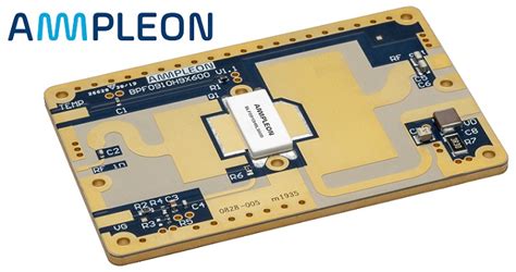 Ampleon Launches 600 Watt Ldmos Power Amplifier Pallet For 900 Mhz Ism
