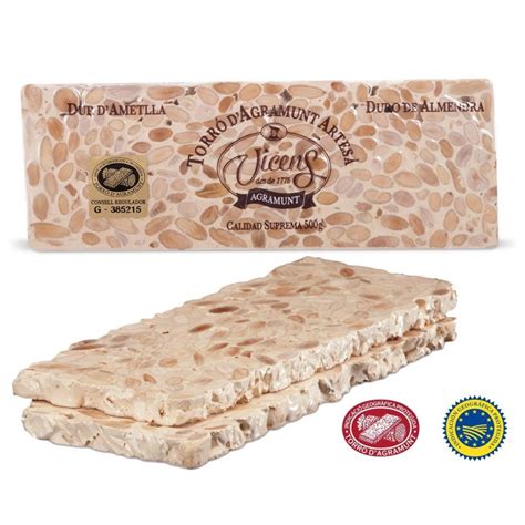 Turrón Duro de Almendra 500g