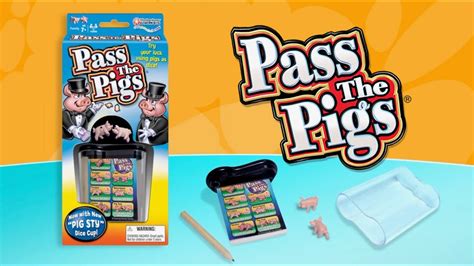 Pass The Pigs By Winning Moves Games Usa Animated Video Youtube