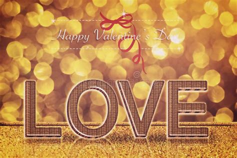 Love Word Red Bokeh Retro Background Stock Illustrations 19 Love Word