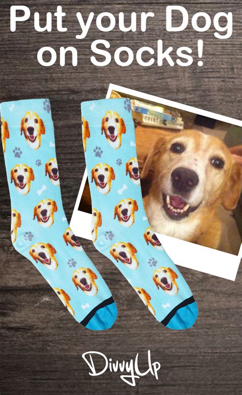 Custom face socks merry christmas dog add pictures and name. Custom Dog Socks | Dog socks, Dog christmas gifts, Dog mom ...