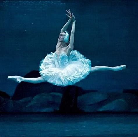 Ulyana Lopatkina In Swan Lake ” Ballet Beautiful Lake Photoshoot
