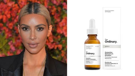 Kim Kardashians Skin Care Routine Features The Ordinary Retinoid Serum