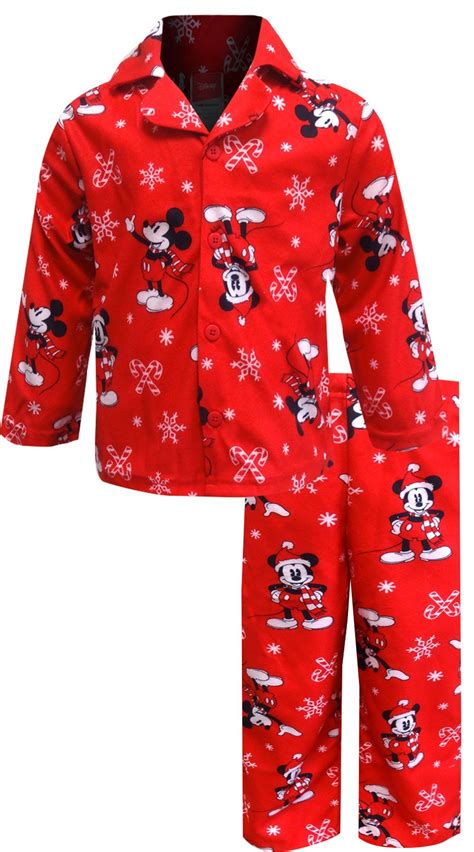 Disney Disney Boys Disney Mickey Mouse Christmas Flannel Toddler