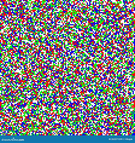 Seamless Pixelated Tv Noise Texture Television Signal Noise Grain