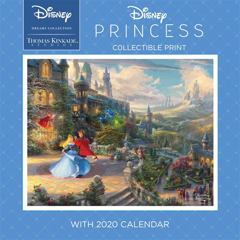 Thomas Kinkade Studios Disney Dreams Collection 2020 Collectible Print