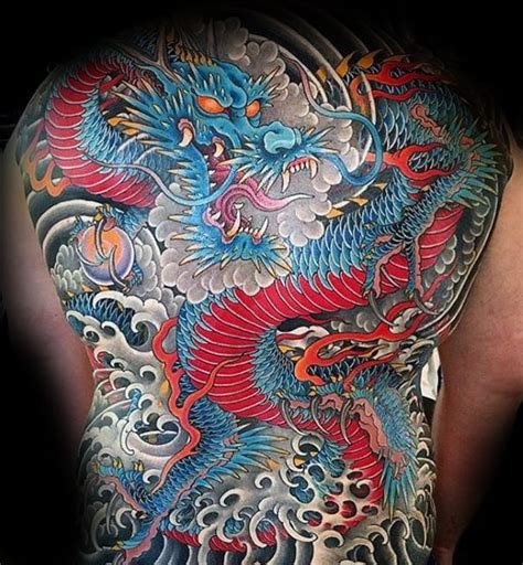 50 Japanese Back Tattoo Designs For Men Traditional Ink