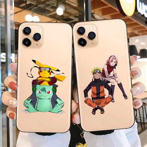 Japanese Anime Naruto Soft Silicone Phone Case For Iphone 11pro Se 2020