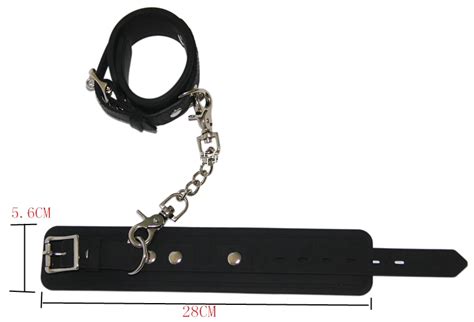 Sex Bondage Sm Products Bundle With The Handcuffs Collar Anal Plugs Gag