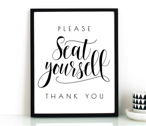 Would you believe that i still, to this day, have not added any signs to the wall. Funny bathroom wall art PRINTABLE,Please seat yourself ...