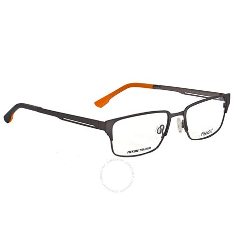 Flexon Square Men S Eyeglasses E104403355 750666988784 Eyeglasses Jomashop