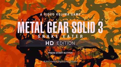 Metal Gear Solid 3 Main Menu 1920x1080 Wallpaper