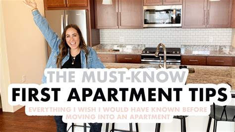 First Apartment Tips You NEED To Know Before Moving Into Your Apartment YouTube