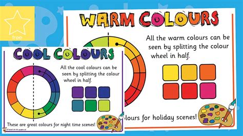 Warm And Cool Colors For Kids