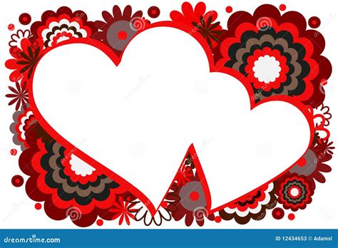 Red Heart Frame Stock Photos Image 12434653