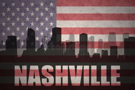 Nashville Skyline Flag Stock Illustrations 12 Nashville Skyline Flag