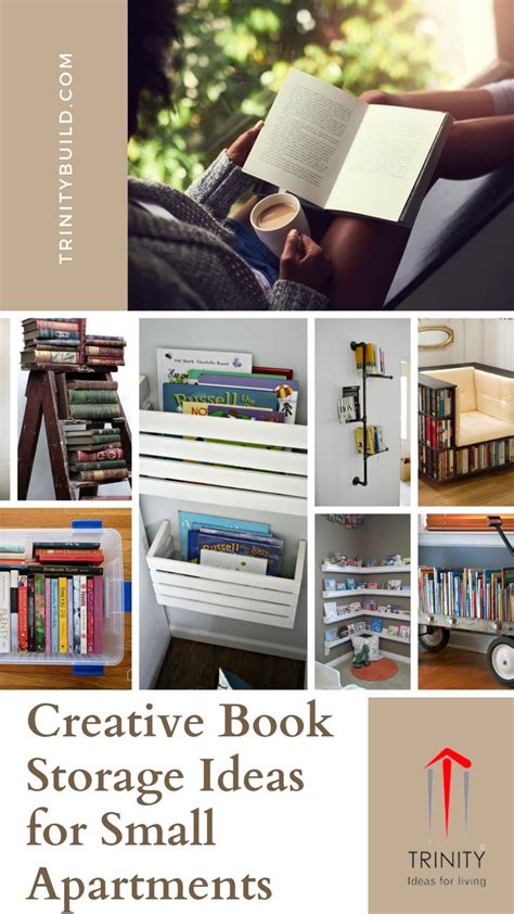 Creative Book Storage Hacks For Small Apartments Book Storage