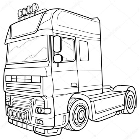 Kleurplaat vrachtwagen scania nieuw pencil drawings of semi trucks 2400 x 3200 png pixel. Kleurplaat Scania V8 S BAUREIHE Scania Deutschland ...