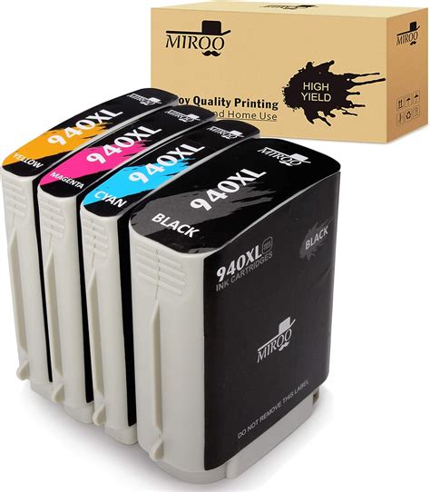 5x Generic 940xl Ink Cartridges For Hp Officejet Pro 8000 8500