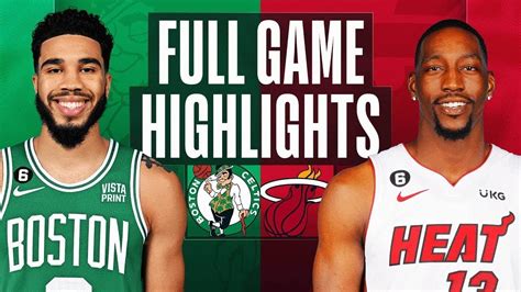 Miami Heat Vs Boston Celtics Full Game Highlights Jan 24 2022 Nba Season Youtube
