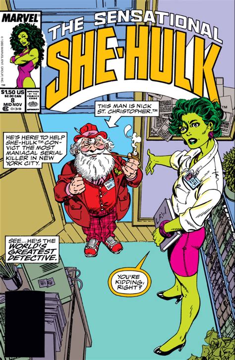 Sensational She Hulk Vol 1 8 Marvel Database Fandom Powered By Wikia