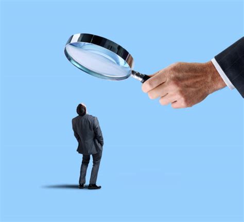 Person With Magnifying Glass Stock Photos Pictures And Royalty Free
